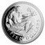 1973-1981 Barbados Silver $10 Neptune Proof
